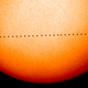 Image: 2007 Mercury transit timelapse / NASA